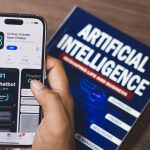 Webpage of Ai Chatbot, a prototype AI Smith Open chatbot, is seen on the website of OpenAI, on a apple smartphone. Examples, capabilities, and limitations are shown.